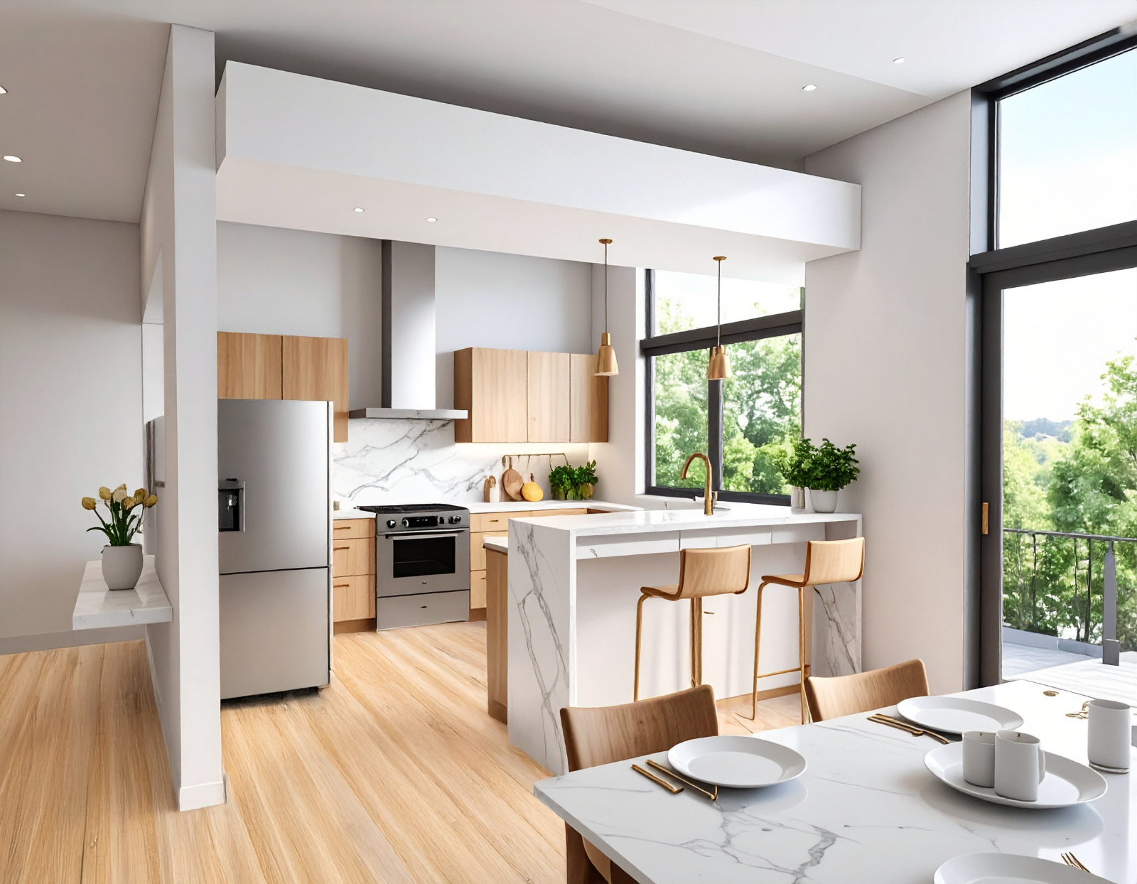 Kitchen finish