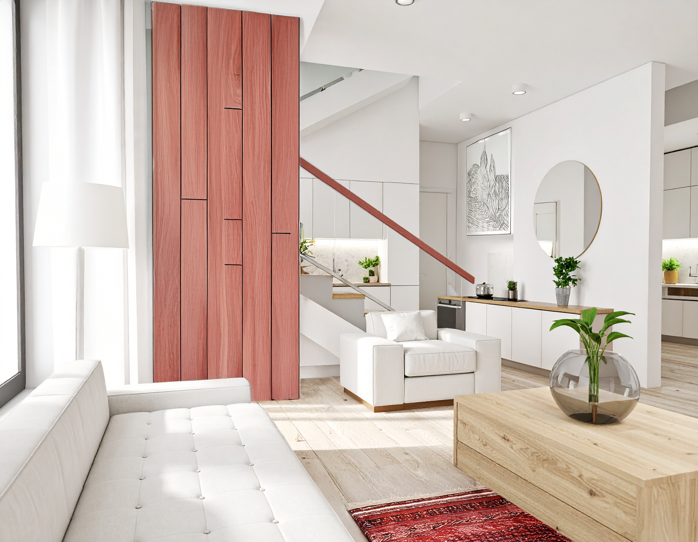 Open concept living area